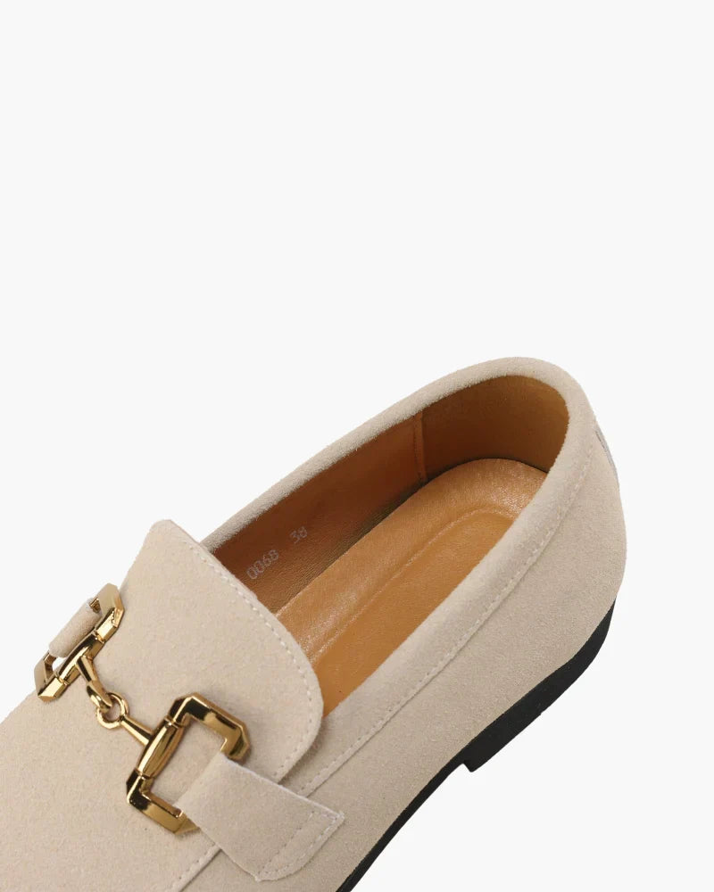 Luxuriöse Wildleder-Loafer