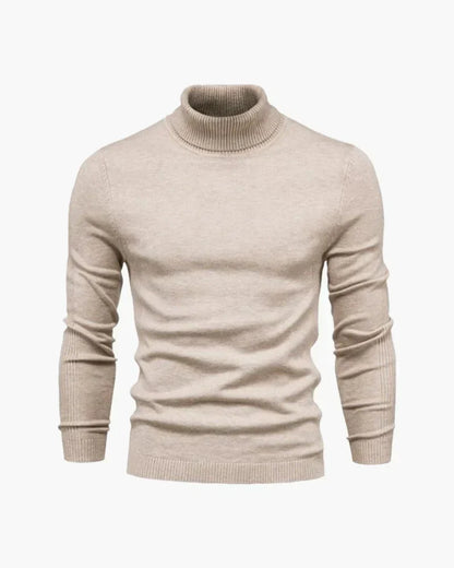 JANGSAN Rollkragenpullover aus Merinowolle