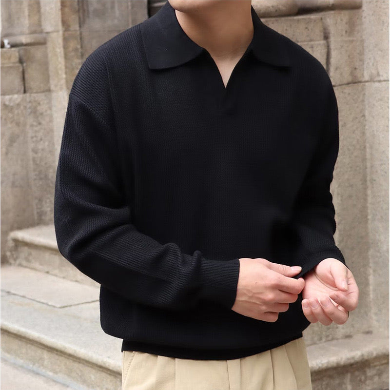 BUSAN V-Ausschnitt Polo