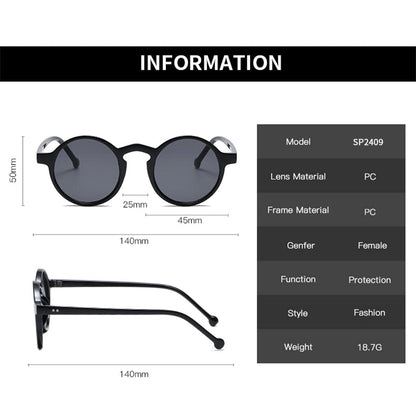 Retro-Rundsonnenbrille