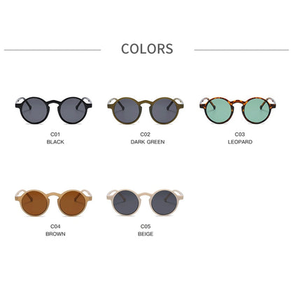 Retro-Rundsonnenbrille