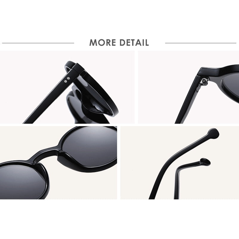 Retro-Rundsonnenbrille