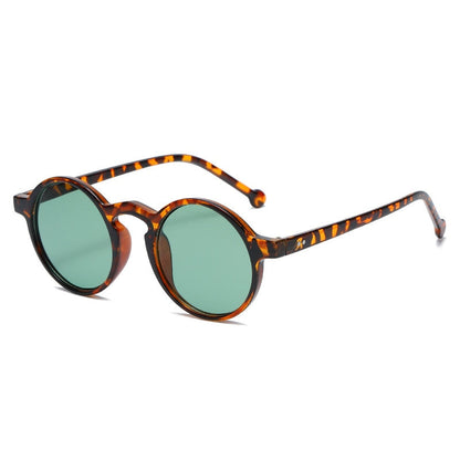Retro-Rundsonnenbrille