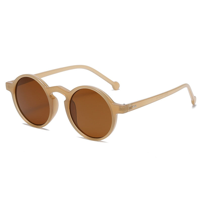 Retro-Rundsonnenbrille
