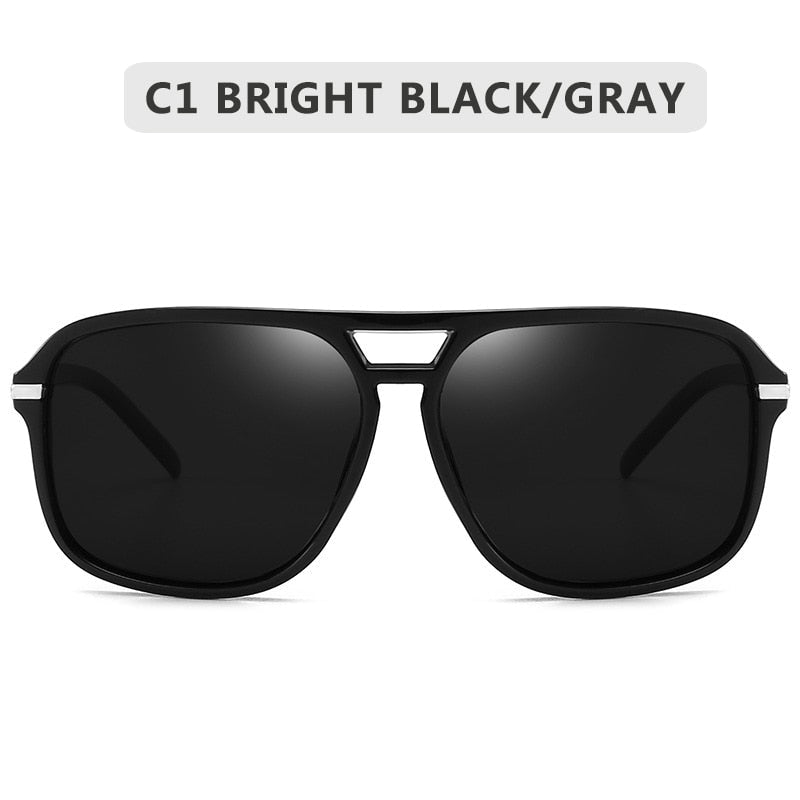 Coole quadratische Gradienten-Sonnenbrille