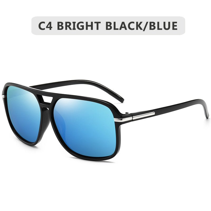 Coole quadratische Gradienten-Sonnenbrille