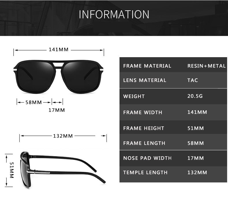 Coole quadratische Gradienten-Sonnenbrille