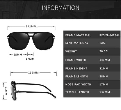 Coole quadratische Gradienten-Sonnenbrille