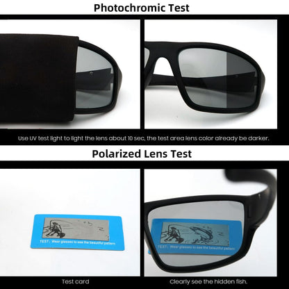 Photochrome Sportsonnenbrille