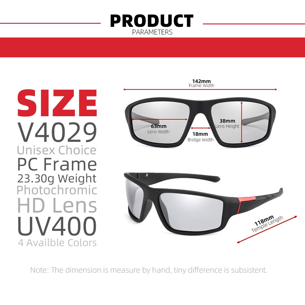 Photochrome Sportsonnenbrille