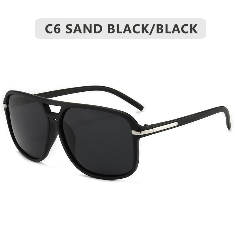 Coole quadratische Gradienten-Sonnenbrille