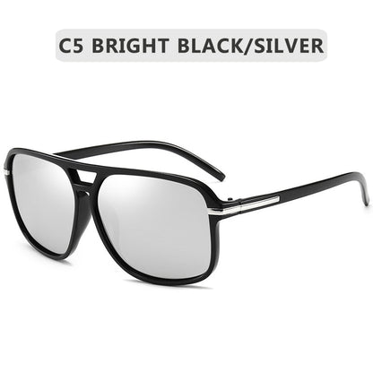 Coole quadratische Gradienten-Sonnenbrille