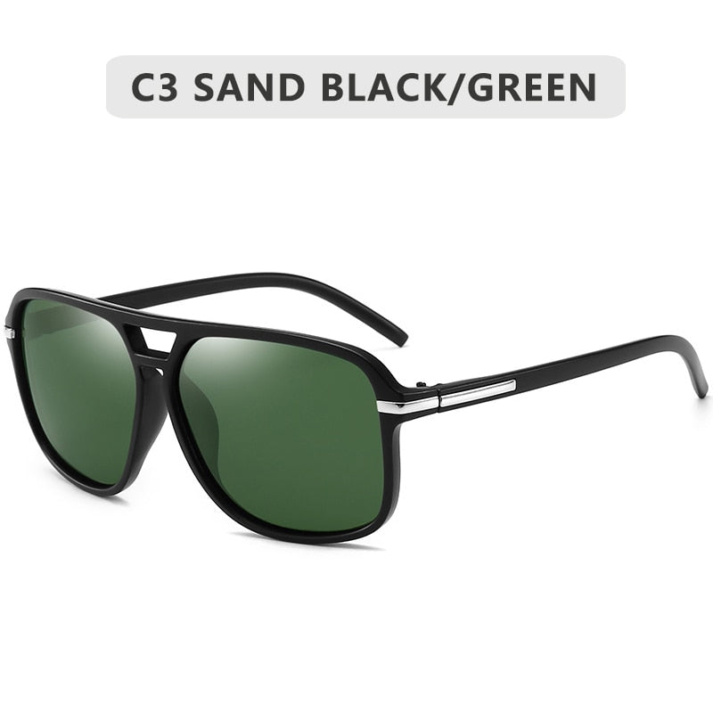 Coole quadratische Gradienten-Sonnenbrille