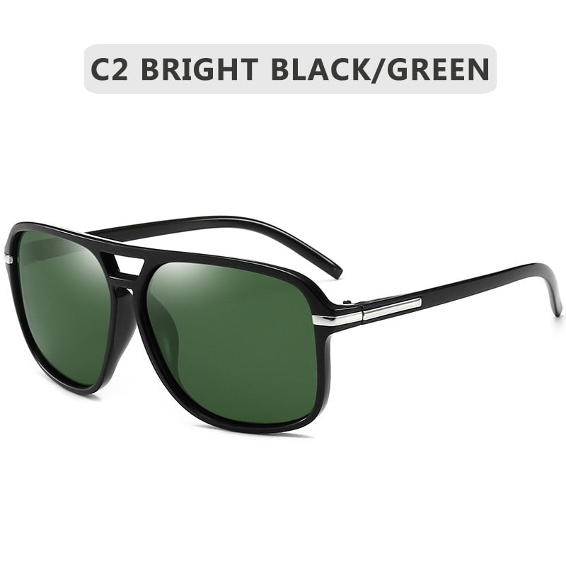 Coole quadratische Gradienten-Sonnenbrille