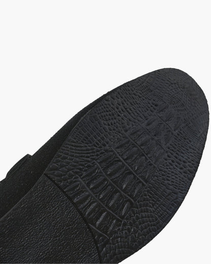 Luxuriöse Wildleder-Loafer