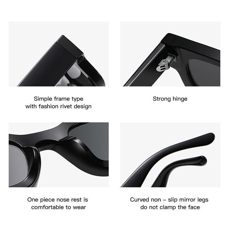 Kleine Rahmen Punk Sonnenbrille