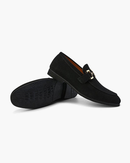 Luxuriöse Wildleder-Loafer