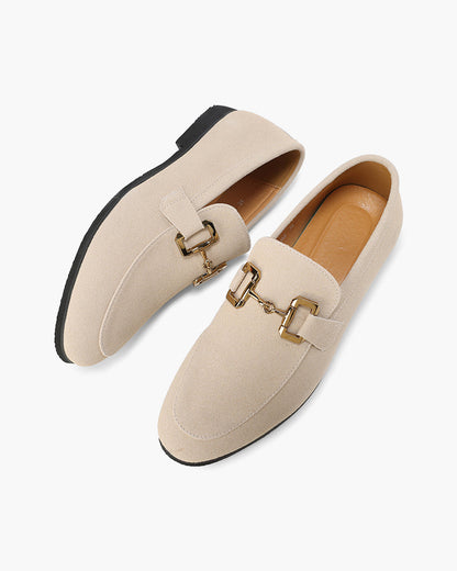 Luxuriöse Wildleder-Loafer